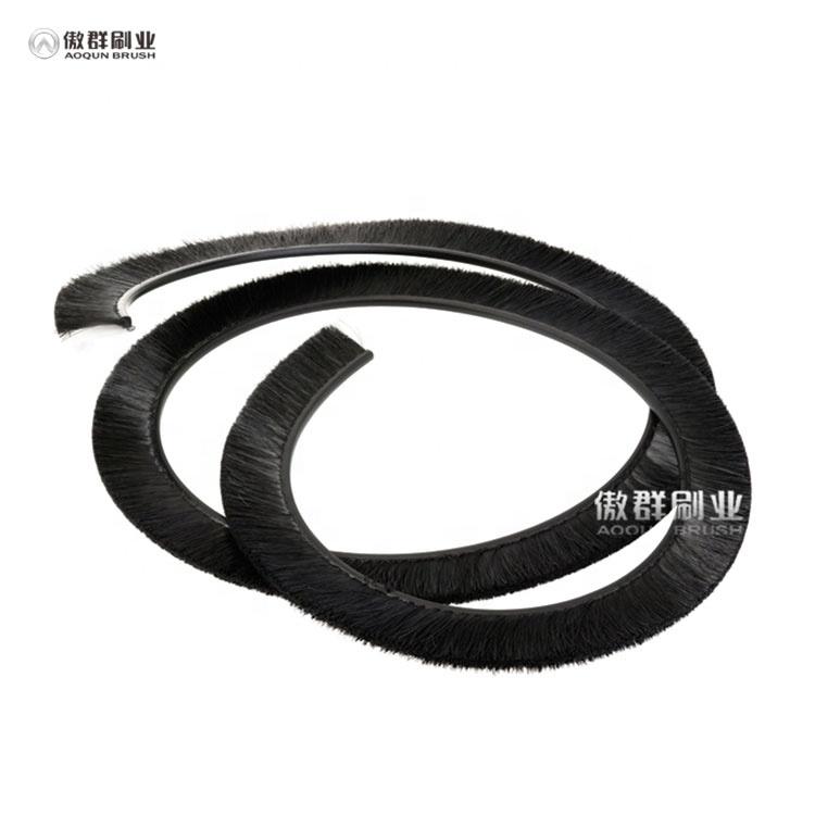 Flexible Metal Backed Strip Brush Use for CNC Dust Shoe