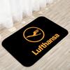 Lufthansa Fluggesellschaft Fußmatten Heimteppich Türvorleger Moderne Dekorationsmatte Rutschfeste Fußmatten 750