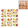 6PCS Fall Window Cling Plastic For Living Room Bedroom Seasonal Decoration