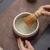 Japanese Style Matcha Ceramic Tea Bowl Tea Whisk Set Traditional Handmade Bamboo Brushes Indoor Tea Culture Gift Set Accessories