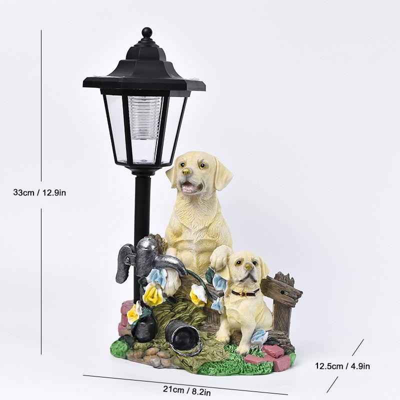 Hexagonal Solar Animal Garden Light - Outdoor Courtyard Decoration