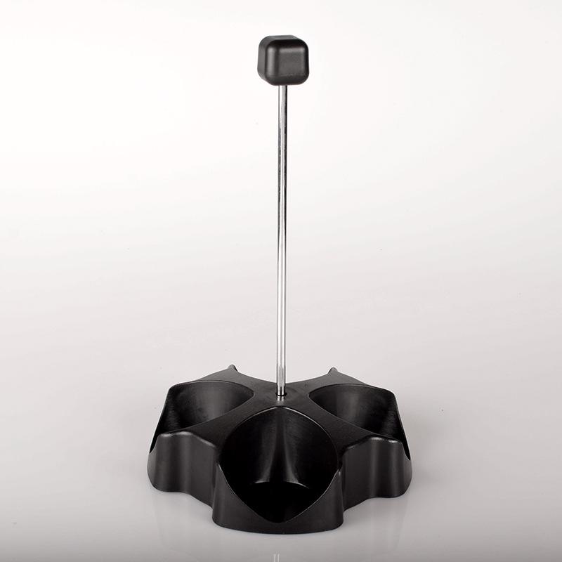 Rotating Glass Spice Rack Set – Japanese Style Seasoning Bottles