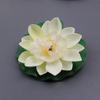 10cm Double-Layer Lotus with Half Petals for Buddha Fish Tank Decoration