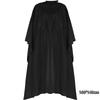 Professional Black Hair Cutting Cape Waterproof Barber Cape for Salon Stylists Home Hairdressing