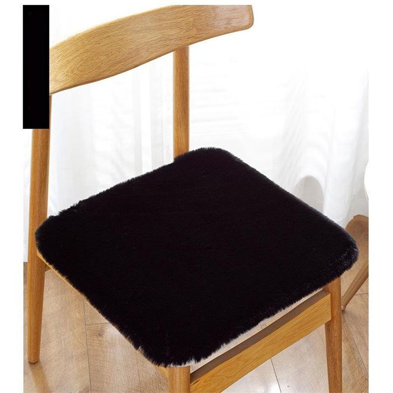 

Четыре сезона универсальные дышащие плюшевые подушки для стульев, подушки для офиса и дома, современные простые удобные дышащие подушечки 42x42cm