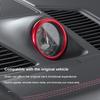 Car Clock Decoration Ring For Porsche Cayenne Macan Panamera 911 718 Stopwatch Compass Stopwatch Sticker Decoration Trim