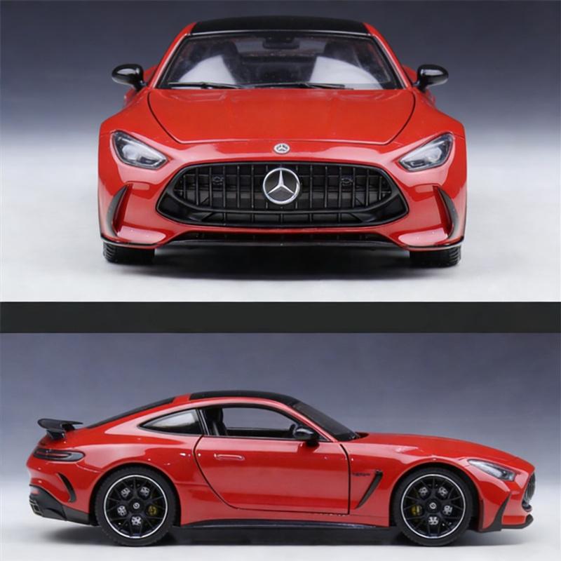 WELLY 1:24 Mercedes-Benz AMG GT 63 Coupe Alloy Sports Car Model Diecast Metal Toy Racing Car Vehicles Model Simulation Kids Gift