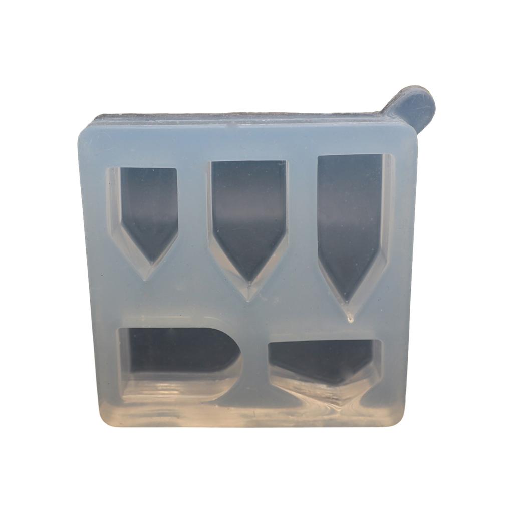 Miniature House Casting Mold HighTemperature Resistant Silicone Molds Small House Decoration Moulds for DIY Lovers