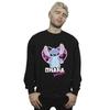 Disney Mens Lilo And Stitch Ohana Forever Heart Sweatshirt