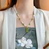New Chinese-style Long Beaded Necklace, Guochao Retro One, Wear More Sweater Chains, Niche Ethnic Style, New Necklace Women