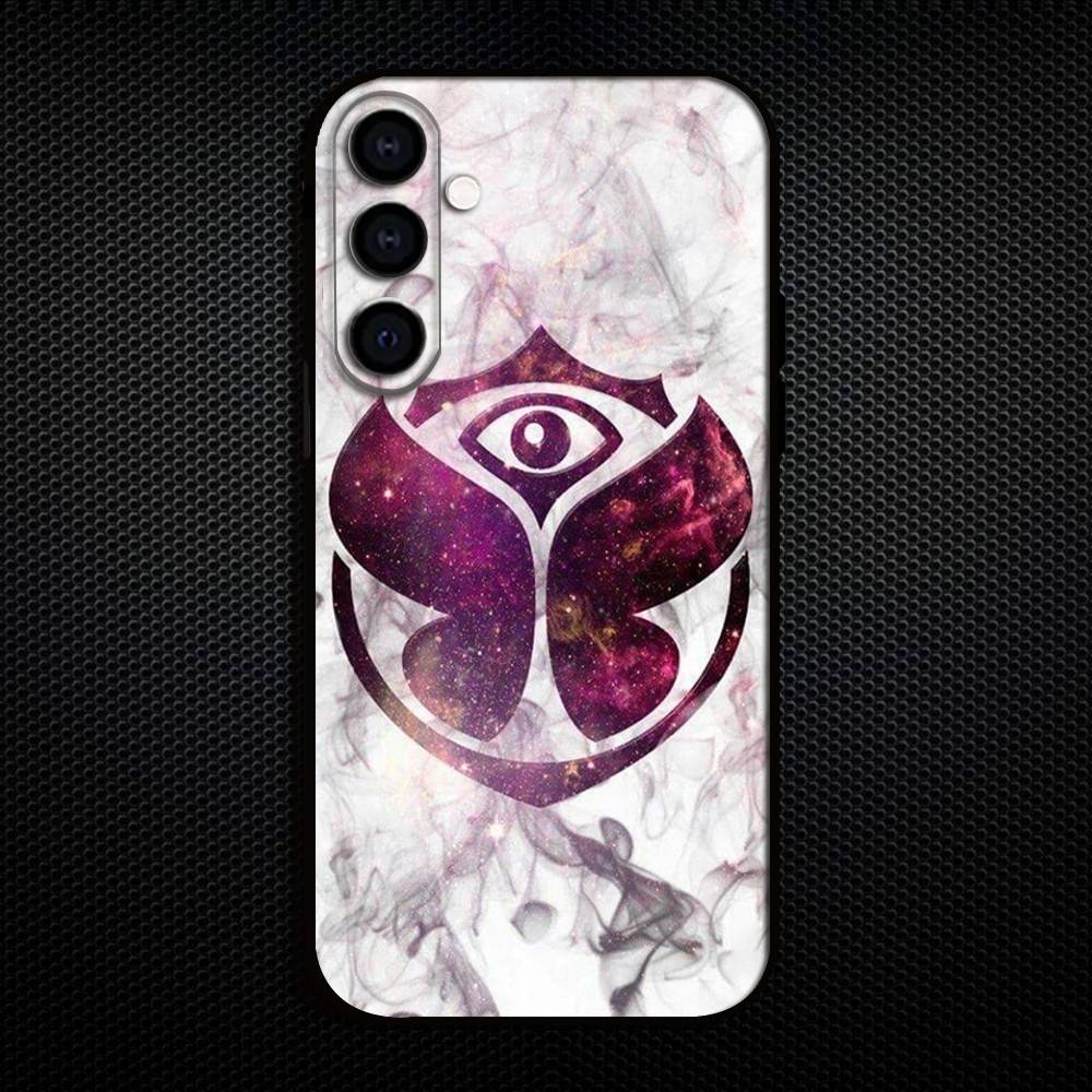 Music Festival Tomorrowlands Phone Case For Samsung Galaxy A73,A72,A71,A70,A53,A52,A51,Others Soft Black Shell
