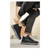 Men's Winter Warm-Lined Waterproof Work Protective Thick-Soled Sports Shoes.