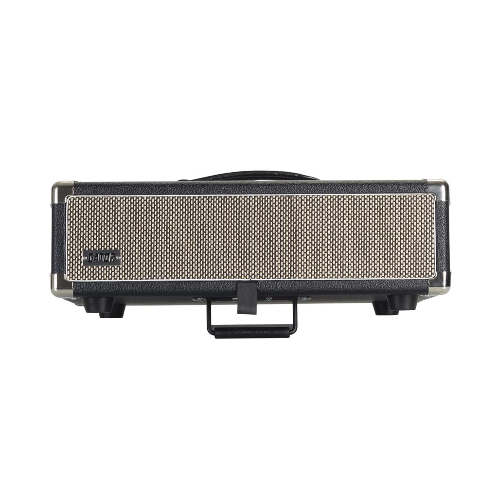 GATOR Rack Case Vintage Amp Style Retro Rack Series 2U Black GR-RETRORACK-2BK (Mounting Screws/washers Included) []