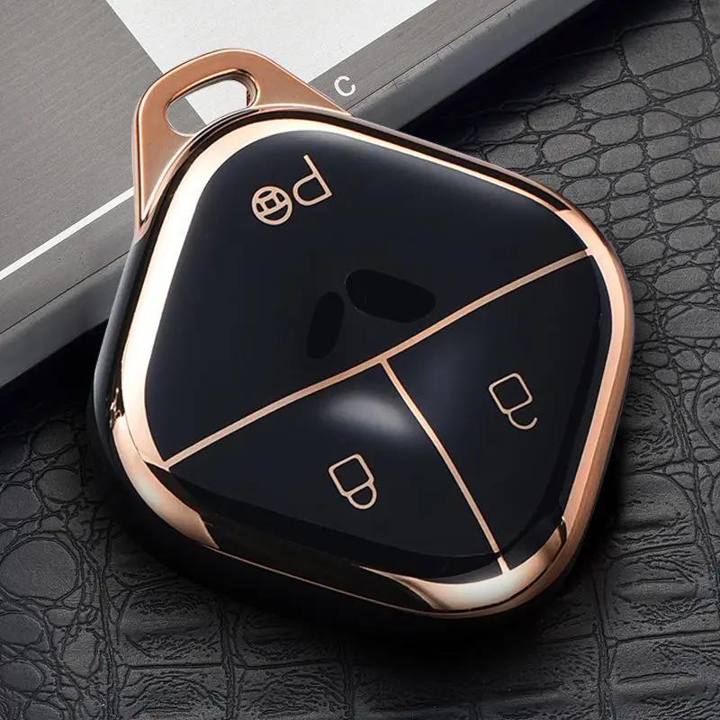 Car For Wuling Baojun Cloud KiWi EV Xiangjing Yueye Plus 2025 2026 Key Holder Keychain Silicone Case Key Cover Free shipping
