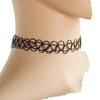 1Pc Fashion Choker for Girl Multi Color Necklace Vintage Elastic Braided Fish Thread Choker Gothic Black Choker Jewellery Gift