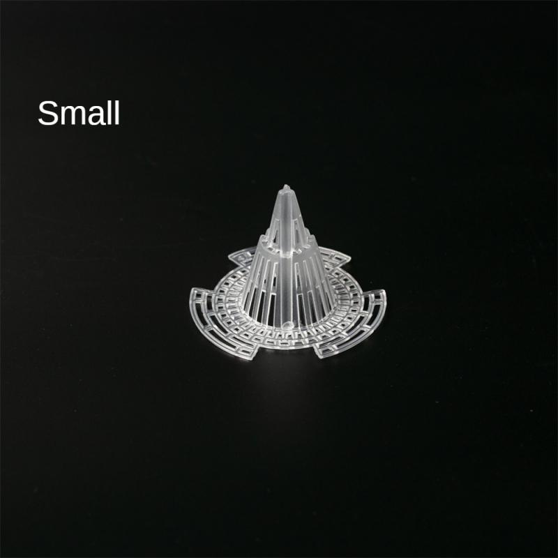 

1~10 шт. герметичный цветочный горшок с отверстием для сетки, коническое дно горшка для бонсай, коническая решетка, нижняя сетка, предотвращает потерю почвы, воздухопроницаемая