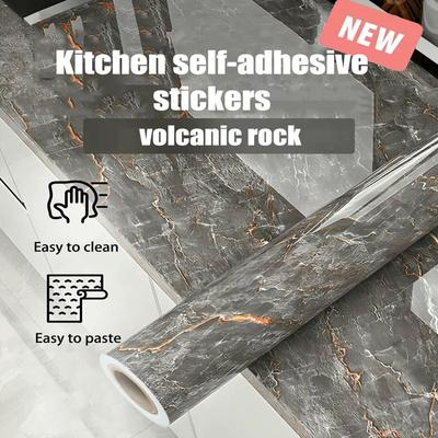 Tapety Dekoracja Domu Odporne na Olej Samoprzylepne Tapeta Ścienna 40cm Wodoodporne Naklejki Ścienne Naklejka Odporna na Wysoką Temperaturę