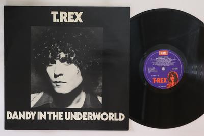 LP Record T REX - Dandy In The Underworld BLN5005 T REX 1977 Australia Rock Used