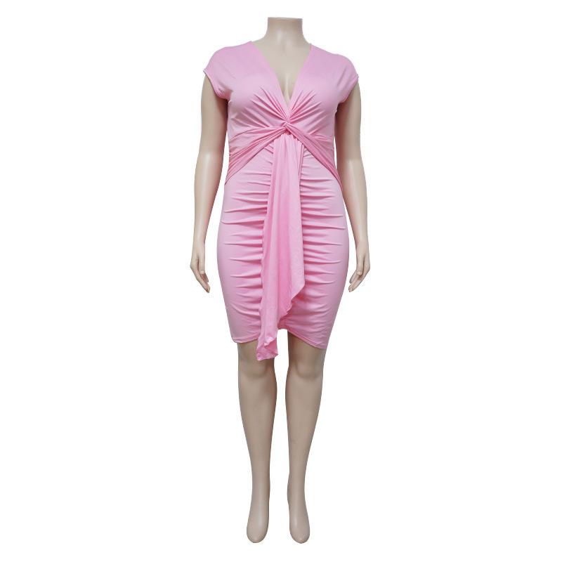 Letní dámské šaty velké šněrovací šaty Sexy upnuté šaty