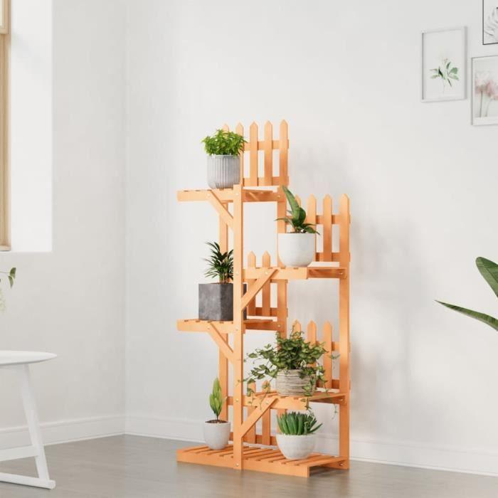 VidaXL Flower Stand 60x25x130 Cm Solid Fir Wood 362874