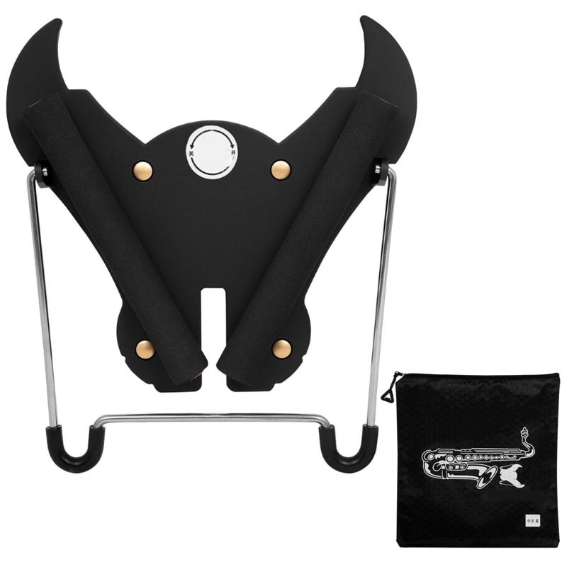 Professional Altos Saxophone Display Stand Saxophone Support Stand Display Rack For Reliable Support And Visual Appeal чёрный