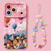 Hot Air Balloon Compatible with Apple 17 Pro Max Phone Case iPhone 15 Silicone Air 13 Soft 16 Cover Shockproof for Girls