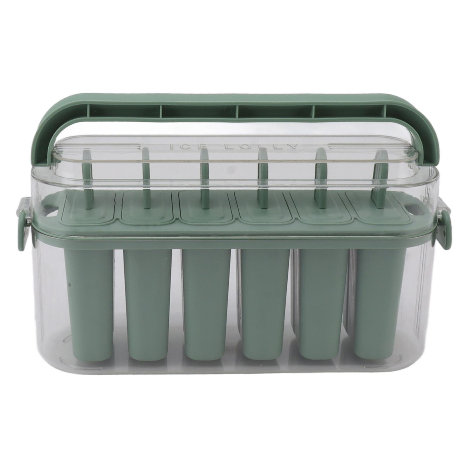 6 Cavities Homemade Ice Bar Molds Ice Bar Making Molds Ice Cream Home Making Molds