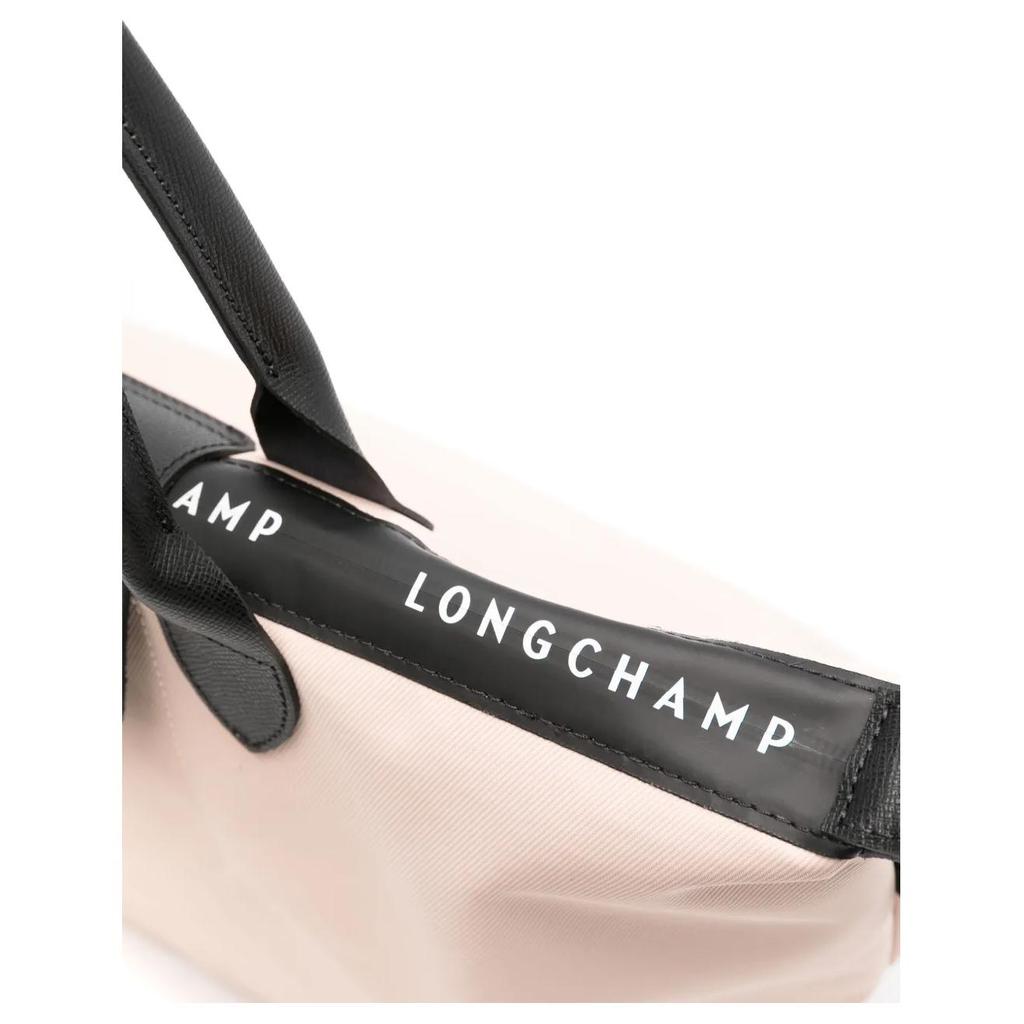 Longchamp Le Pliage Sac Cabas en Toile de Nylon Fermeture à Bouton-Pression Logo en Relief pour Femme Nude L1899HSR542