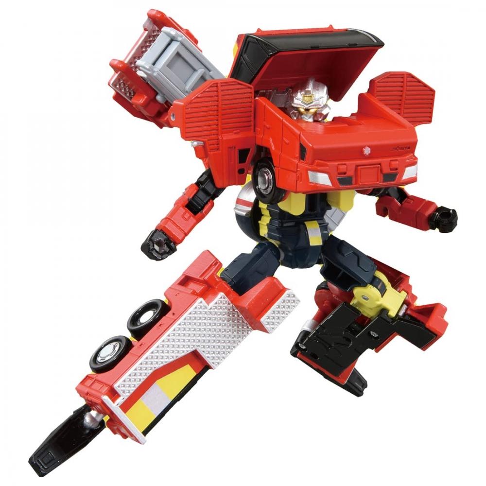 TAKARA TOMY Tomica Job Labor Gigant Fire Braver Fire Department Armor DX Set Mini autíčko věk 3+