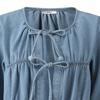 Ggpx New York Triple Ribbon Denim Blouse  Gq3sh038f 