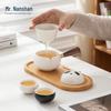 Nanshan Xiansheng Ceramic Travel Tea Set