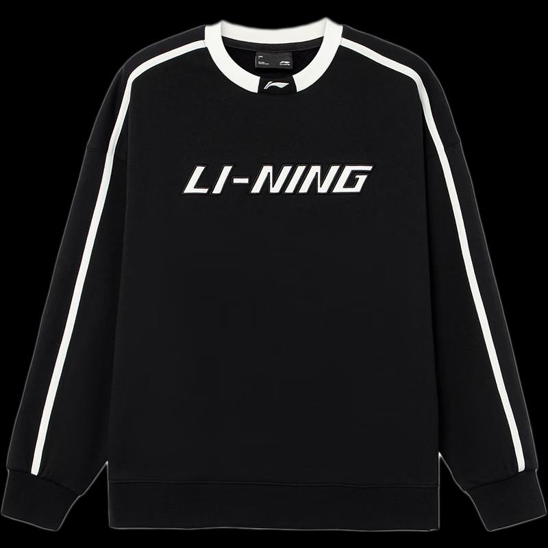 Li-Ning Unisex Pullover Crew Neck Sweatshirt U941-1 XL