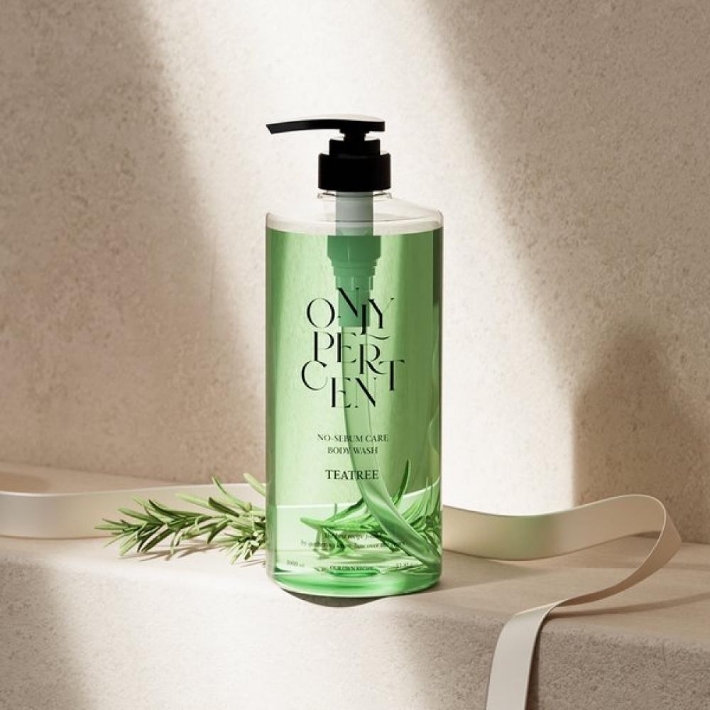 Tea Tree 45 Oily Natural Tea Tree Care Body Wash Large Capacity 1000ml