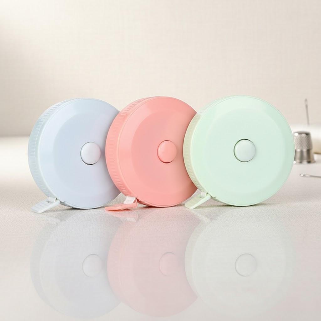 

150cm Retractable Measuring Tape Tailor Body Waist Circumference Fitness Measurement Ruler Tool