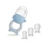 4Pcsset Silicone Fruit  Vegetable Feeder For Infants And Toddlers 6-36 Months Food Grade Teething  Feeding Pacifier