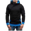 Men's Casual Camouflage Sports Sweatshirt Long Sleeve Zipper Hooded Jacket Coat