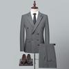 Completo Uomo Nero Doppiopetto 2025: Abbigliamento Business, da Matrimonio e Formale