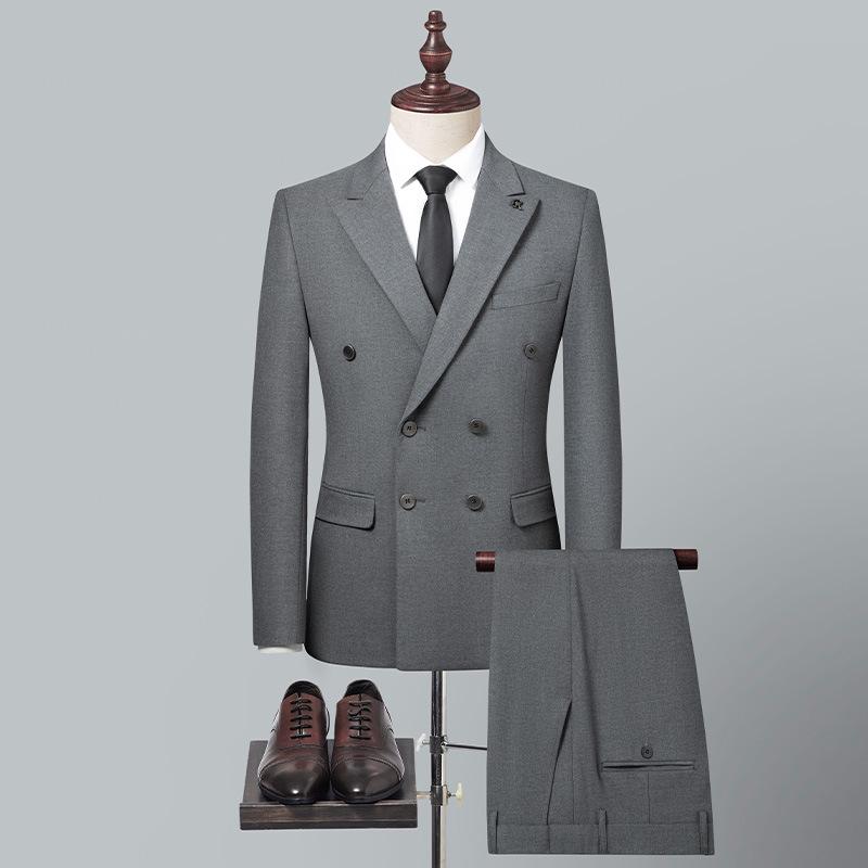 Completo Uomo Nero Doppiopetto 2025: Abbigliamento Business, da Matrimonio e Formale