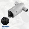 ACROPIX Idle Air Control Valve Fit for BMW 318i 740i 1991-1995 NO. 13411247197 - Pack of 1 Silver Tone