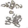 10 Pieces Loop Pendant Fastener Eyelets Trailer Eyelet