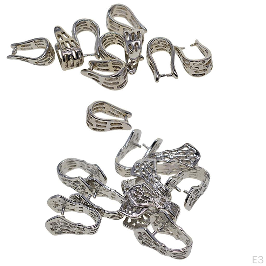 10 Pieces Loop Pendant Fastener Eyelets Trailer Eyelet