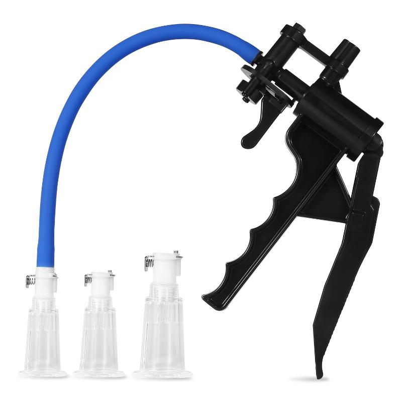 Female Manual Clitoral Pump Vacuum Pump Sucking Set Acrylic Cylinder Nipple Vagina Suction Cup Supplies Adult Erotic Sex