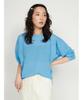 Emi Eco Sheer Knit Top 13WNT252040BLUF