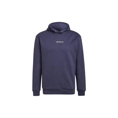 adidas Originals Embroidered Logo Hoodie Unisex Tops Shadow-Navy HN0380