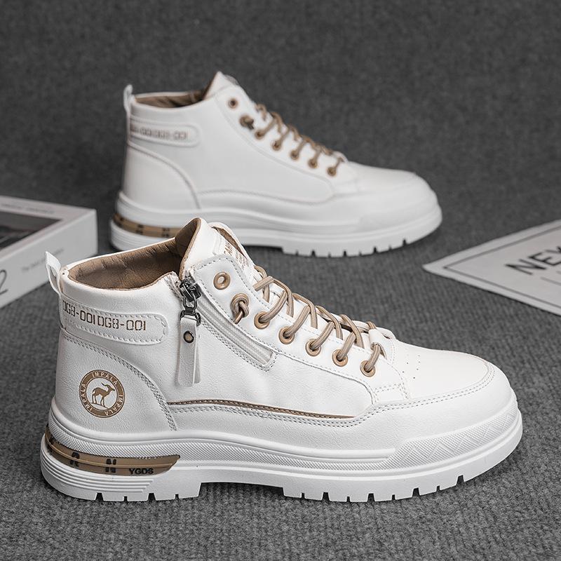 Mens Ankle Boots  Military Mens Tactical Boots Mens Shoes Winter Shoes Safety Work Shoes Motorcycle Boots Snow High Top