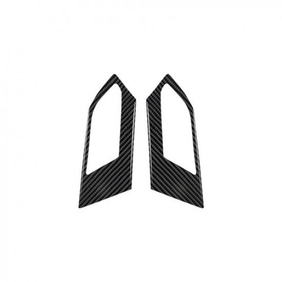 4Pcs Carbon Fiber Interior Door Handle Cover Trim For Volkswagen Jetta -