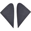 Pair Front Left and Right Rearview Triangle Trim Panel, Side Door Mirror Corner Triangle Fender Cover, Compatible with Toyota Corolla 2008-2013