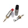 1Pcs Diy Wiring Plug Connector High End Gold-Plated 3.5Mm Headphone Jack Three Core Stereo Dual Channel Computer Audio Connector