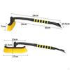2 in 1 Ice Scraper Snow Brush ,Detachable, Snowbroom, Window Scraper, Windshield