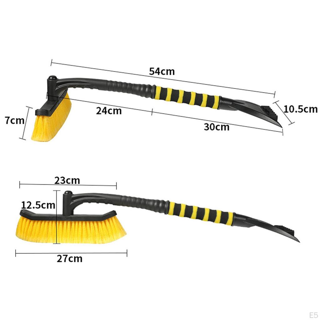 2 in 1 Ice Scraper Snow Brush ,Detachable, Snowbroom, Window Scraper, Windshield